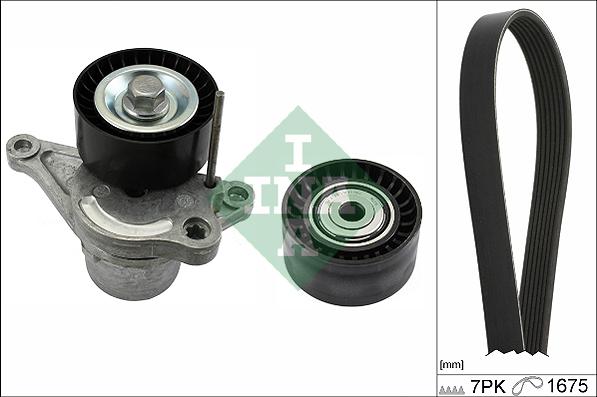 INA 529 0355 10 - Kit Cinghie Poly-V www.autoricambi360.it