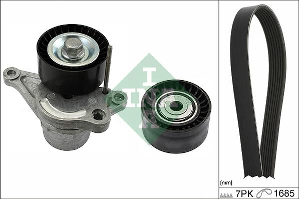 INA 529 0353 10 - Kit Cinghie Poly-V www.autoricambi360.it