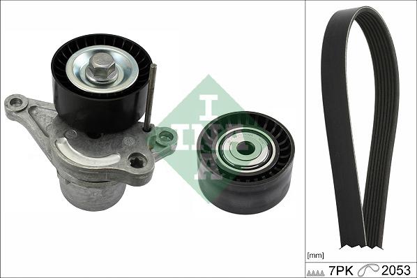 INA 529 0352 10 - Kit Cinghie Poly-V www.autoricambi360.it