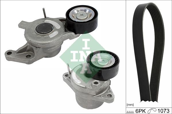 INA 529 0360 10 - Kit Cinghie Poly-V www.autoricambi360.it