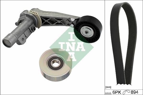INA 529 0309 10 - Kit Cinghie Poly-V www.autoricambi360.it