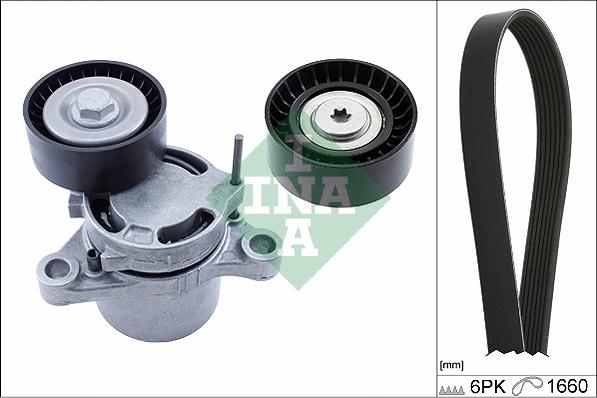 INA 529 0307 10 - Kit Cinghie Poly-V www.autoricambi360.it
