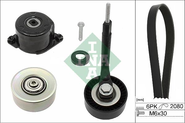 INA 529 0314 10 - Kit Cinghie Poly-V www.autoricambi360.it
