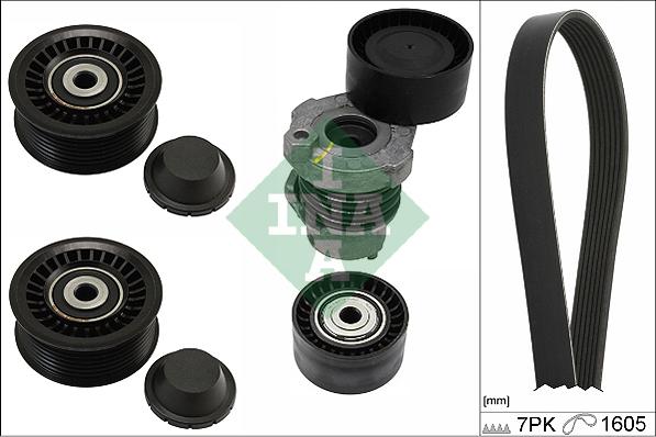 INA 529 0316 10 - Kit Cinghie Poly-V www.autoricambi360.it