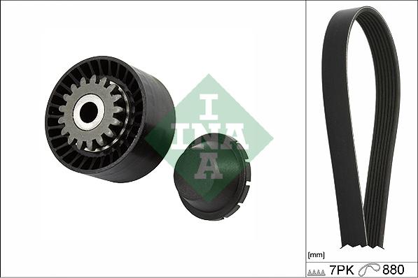 INA 529 0318 10 - Kit Cinghie Poly-V www.autoricambi360.it