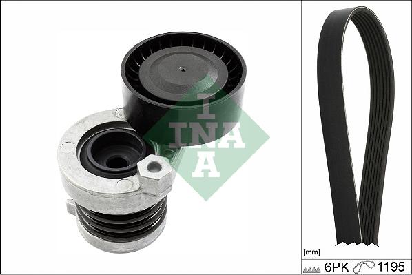 INA 529 0339 10 - Kit Cinghie Poly-V www.autoricambi360.it