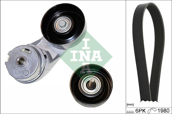 INA 529 0331 10 - Kit Cinghie Poly-V www.autoricambi360.it