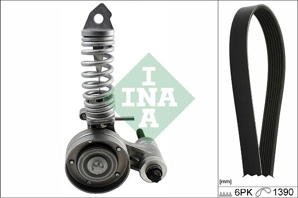 INA 529 0325 10 - Kit Cinghie Poly-V www.autoricambi360.it
