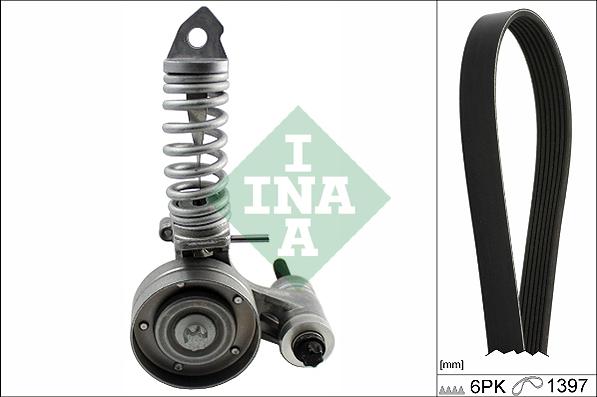 INA 529 0326 10 - Kit Cinghie Poly-V www.autoricambi360.it