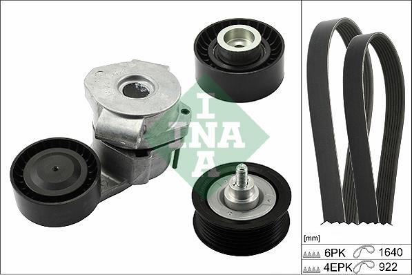 INA 529 0322 10 - Kit Cinghie Poly-V www.autoricambi360.it
