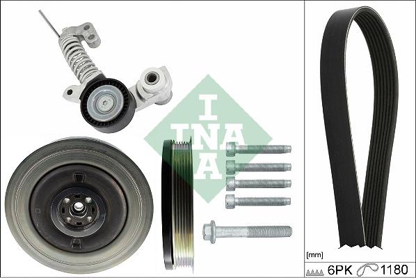 INA 529 0374 20 - Kit Cinghie Poly-V www.autoricambi360.it