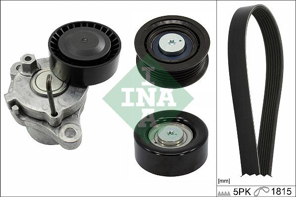 INA 529 0299 10 - Kit Cinghie Poly-V www.autoricambi360.it
