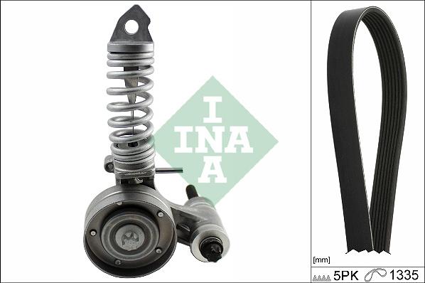 INA 529 0295 10 - Kit Cinghie Poly-V www.autoricambi360.it