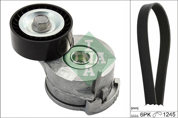 INA 529 0291 10 - Kit Cinghie Poly-V www.autoricambi360.it