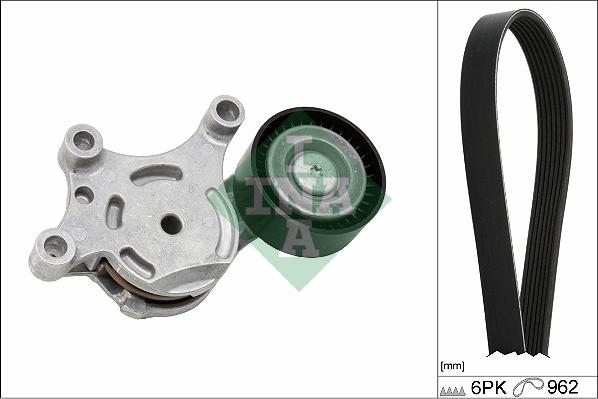 INA 529 0298 10 - Kit Cinghie Poly-V www.autoricambi360.it