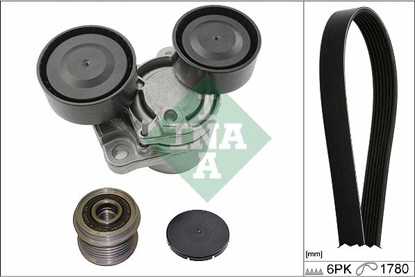 INA 529 0249 10 - Kit Cinghie Poly-V www.autoricambi360.it