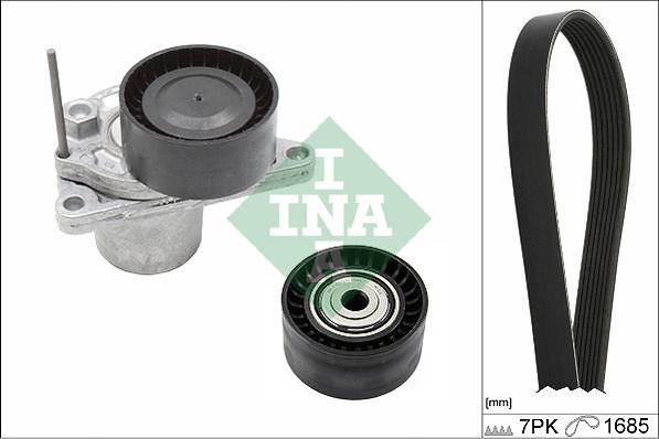 INA 529 0246 10 - Kit Cinghie Poly-V www.autoricambi360.it
