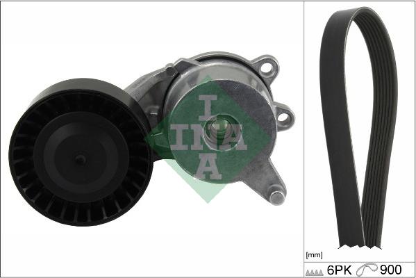 INA 529 0268 10 - Kit Cinghie Poly-V www.autoricambi360.it