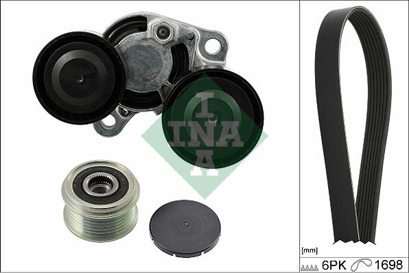 INA 529 0205 10 - Kit Cinghie Poly-V www.autoricambi360.it