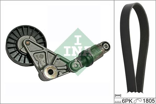 INA 529 0200 10 - Kit Cinghie Poly-V www.autoricambi360.it