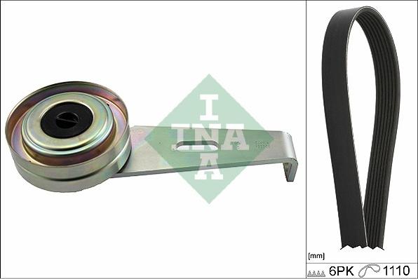 INA 529 0207 10 - Kit Cinghie Poly-V www.autoricambi360.it