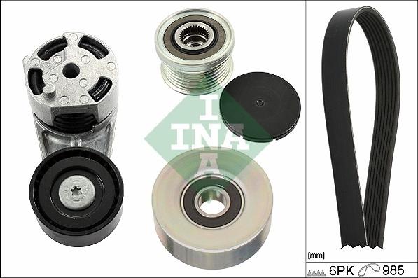 INA 529 0212 10 - Kit Cinghie Poly-V www.autoricambi360.it