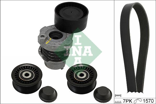 INA 529 0284 10 - Kit Cinghie Poly-V www.autoricambi360.it