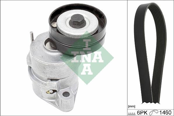 INA 529 0287 10 - Kit Cinghie Poly-V www.autoricambi360.it