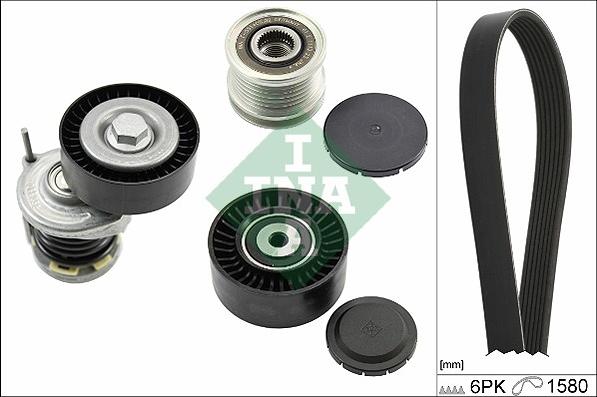 INA 529 0239 10 - Kit Cinghie Poly-V www.autoricambi360.it