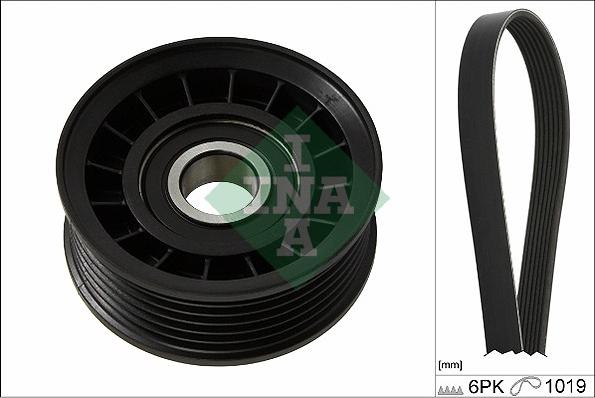 INA 529 0232 10 - Kit Cinghie Poly-V www.autoricambi360.it