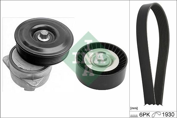 INA 529 0221 10 - Kit Cinghie Poly-V www.autoricambi360.it