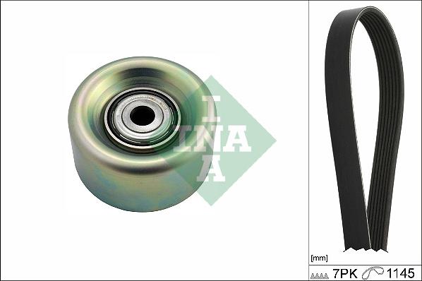 INA 529 0272 10 - Kit Cinghie Poly-V www.autoricambi360.it