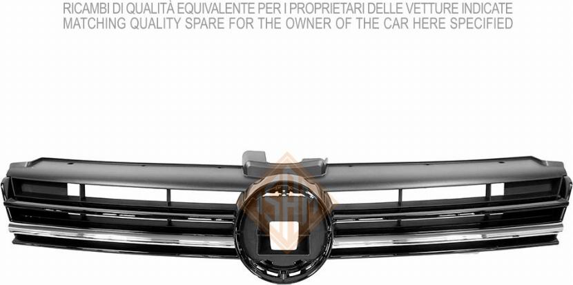 I.S.A.M. 0950510 - Griglia radiatore www.autoricambi360.it