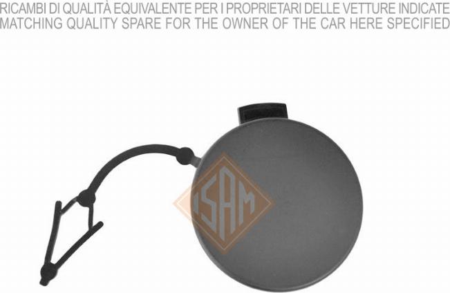 I.S.A.M. 0950811 - Copriparaurti, Gancio traino www.autoricambi360.it