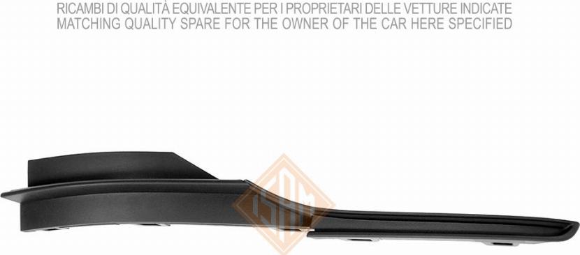 I.S.A.M. 0950712 - Modanatura decorativa / protettiva, Paraurti www.autoricambi360.it