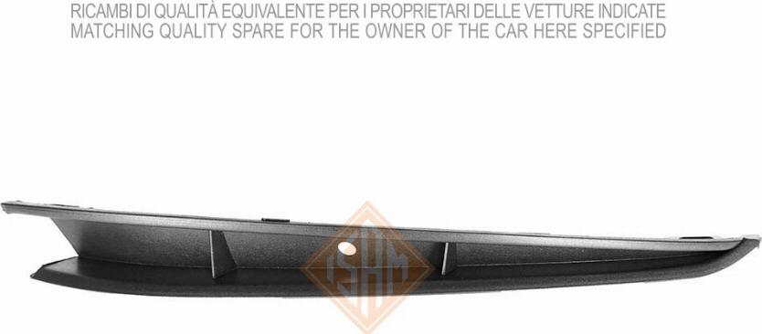 Isam 0951754 - Modanatura decorativa / protettiva, Paraurti www.autoricambi360.it