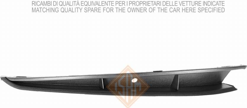 Isam 0951753 - Modanatura decorativa / protettiva, Paraurti www.autoricambi360.it