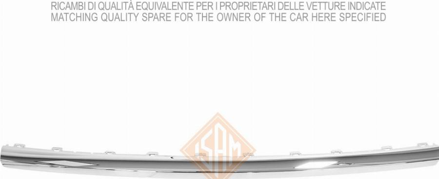 Isam 0953705 - Modanatura decorativa / protettiva, Paraurti www.autoricambi360.it
