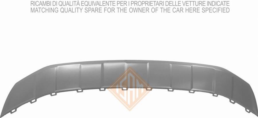 Isam 0953730 - Modanatura decorativa / protettiva, Paraurti www.autoricambi360.it