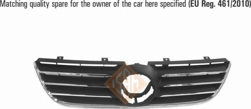 I.S.A.M. 0904510 - Griglia radiatore www.autoricambi360.it