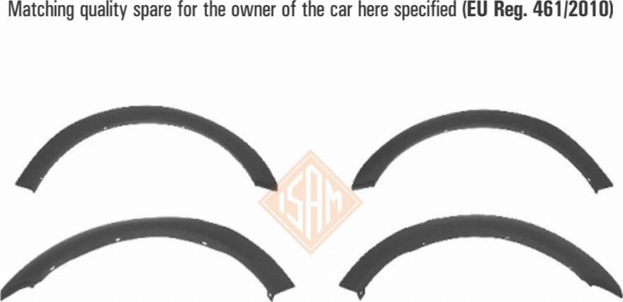 I.S.A.M. 0921910 - Kit modanature decorative / protettive www.autoricambi360.it