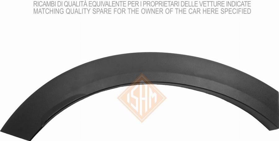 I.S.A.M. 0156921 - Modanatura decorativa / protettiva, Parafango www.autoricambi360.it