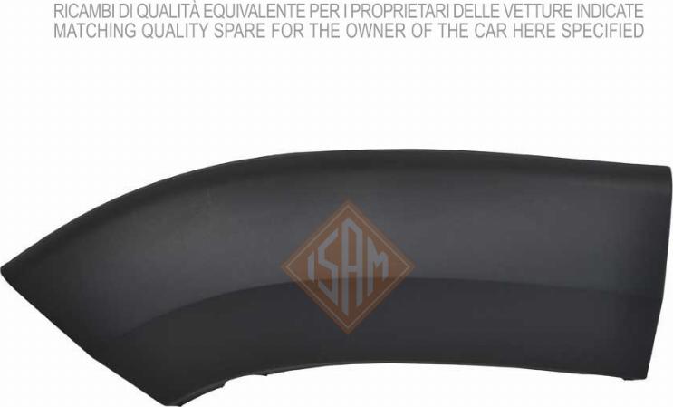 I.S.A.M. 0153914 - Modanatura decorativa / protettiva, Parafango www.autoricambi360.it