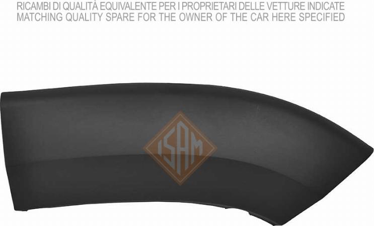 I.S.A.M. 0153913 - Modanatura decorativa / protettiva, Parafango www.autoricambi360.it