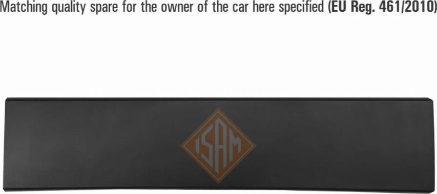 I.S.A.M. 0133722 - Modanatura decorativa / protettiva, Paraurti www.autoricambi360.it