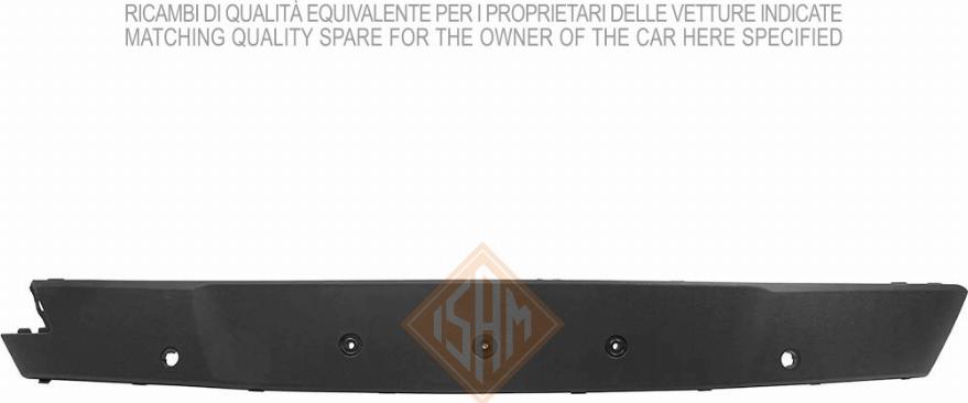 I.S.A.M. 0742702 - Modanatura decorativa / protettiva, Paraurti www.autoricambi360.it