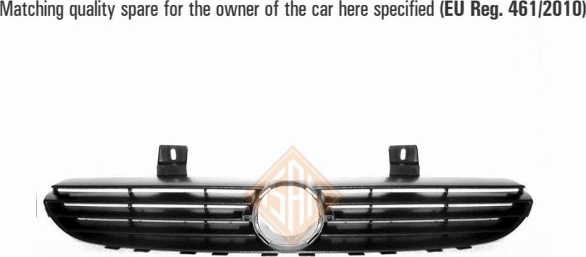 I.S.A.M. 0706510 - Griglia radiatore www.autoricambi360.it