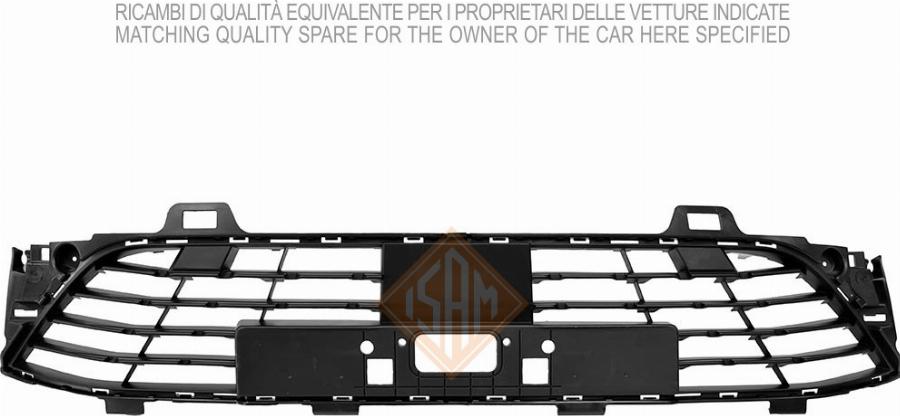 I.S.A.M. 1454710 - Griglia di ventilazione, Paraurti www.autoricambi360.it