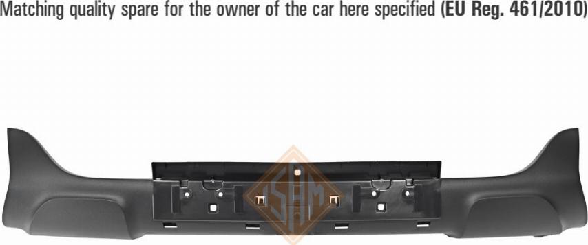 I.S.A.M. 1453713 - Modanatura decorativa / protettiva, Paraurti www.autoricambi360.it