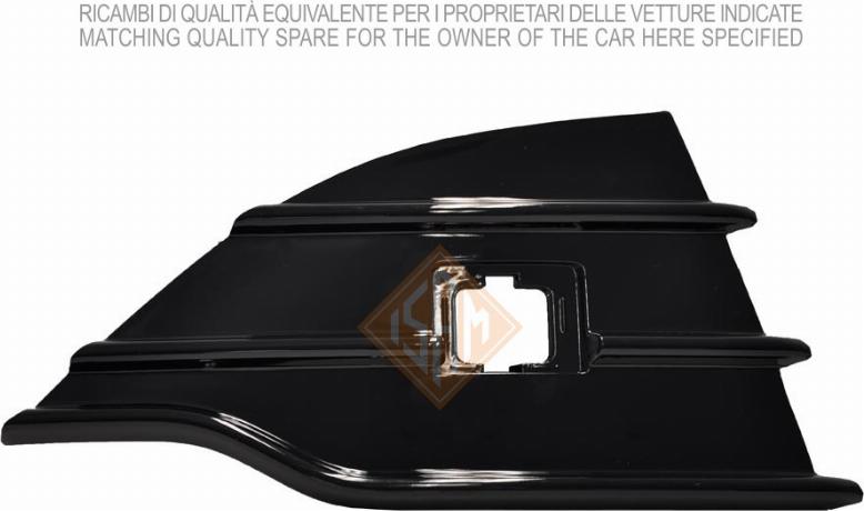I.S.A.M. 1049716 - Griglia di ventilazione, Paraurti www.autoricambi360.it